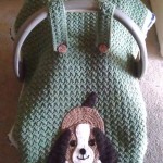 Chunky Celtic Weave Car Seat Canopy Free Pattern