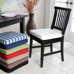 Dining Room Seat Cushions With Ties