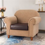 Faux Leather Chair Seat Covers