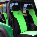 Neon Green Jeep Seat Covers