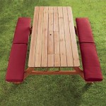 Padded Picnic Table Seat Covers